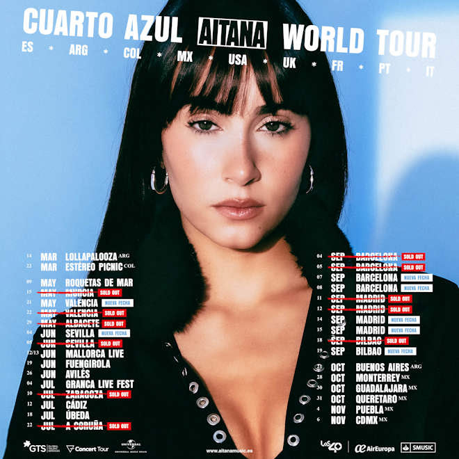 fechas gira mundial aitana