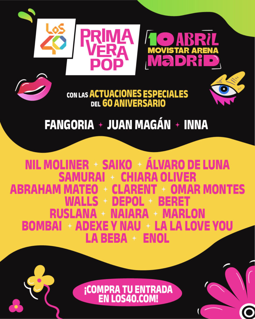 Los40 Primavera Pop Madrid 2026