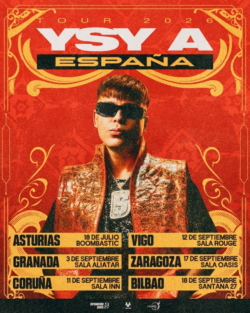 YSY A ESPAÑA 2026